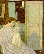 Maurice Denis Mother and Child oil